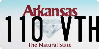AR license plate 110VTH