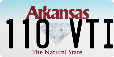 AR license plate 110VTI