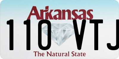 AR license plate 110VTJ