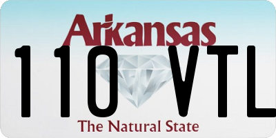 AR license plate 110VTL