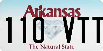 AR license plate 110VTT
