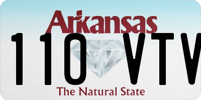 AR license plate 110VTV