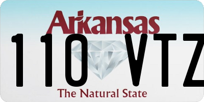 AR license plate 110VTZ