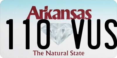 AR license plate 110VUS