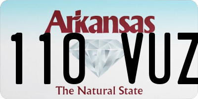 AR license plate 110VUZ