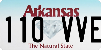 AR license plate 110VVE