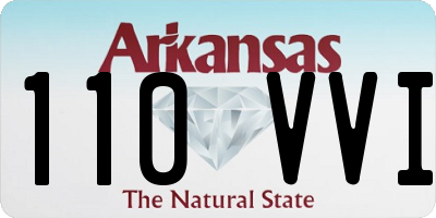 AR license plate 110VVI