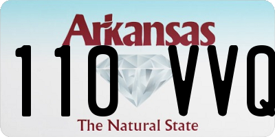 AR license plate 110VVQ