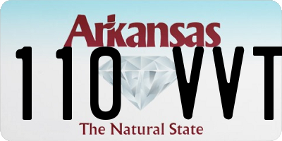 AR license plate 110VVT