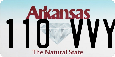 AR license plate 110VVY