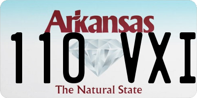 AR license plate 110VXI