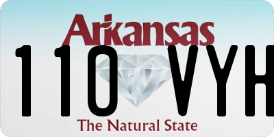 AR license plate 110VYH