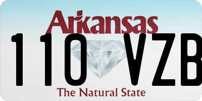 AR license plate 110VZB