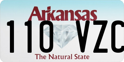 AR license plate 110VZC