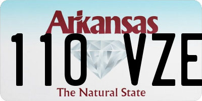 AR license plate 110VZE