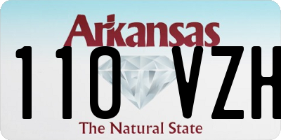 AR license plate 110VZH