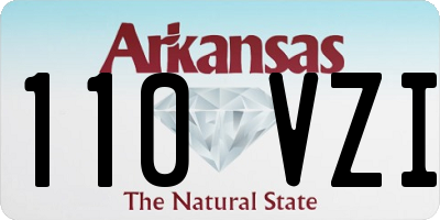 AR license plate 110VZI
