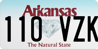 AR license plate 110VZK