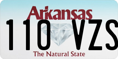 AR license plate 110VZS