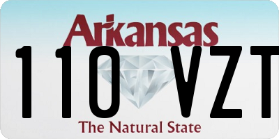 AR license plate 110VZT
