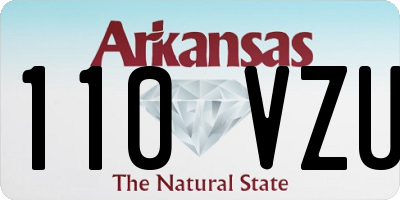 AR license plate 110VZU