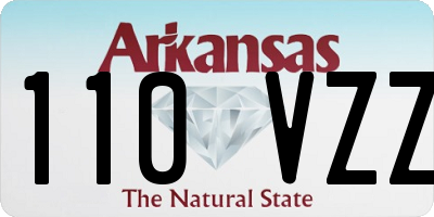 AR license plate 110VZZ