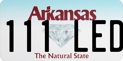 AR license plate 111LED