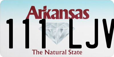 AR license plate 111LJV