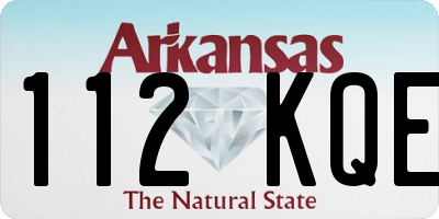 AR license plate 112KQE