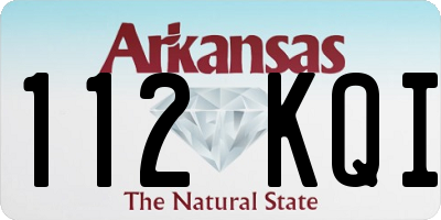 AR license plate 112KQI