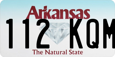 AR license plate 112KQM