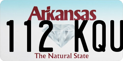 AR license plate 112KQU