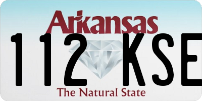AR license plate 112KSE