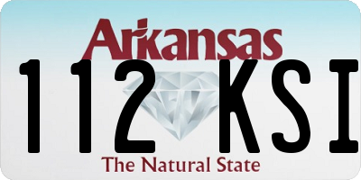 AR license plate 112KSI