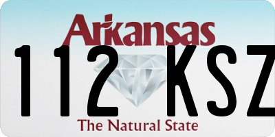 AR license plate 112KSZ