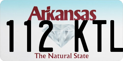 AR license plate 112KTL