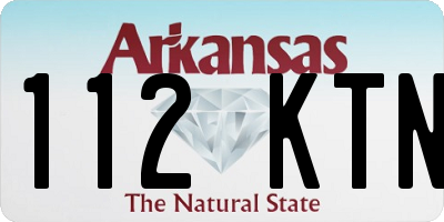 AR license plate 112KTN