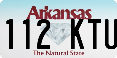AR license plate 112KTU