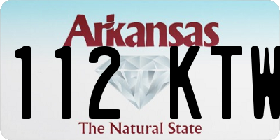 AR license plate 112KTW
