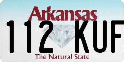 AR license plate 112KUF