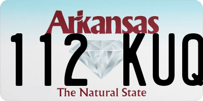 AR license plate 112KUQ