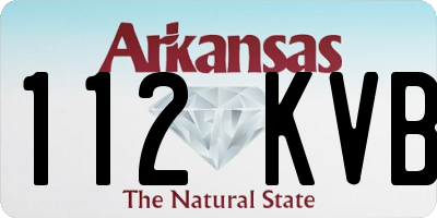 AR license plate 112KVB
