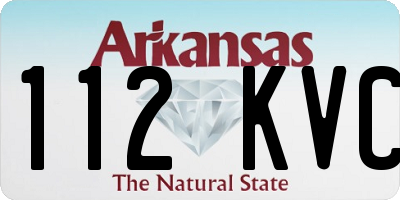 AR license plate 112KVC