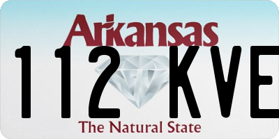 AR license plate 112KVE