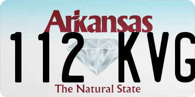 AR license plate 112KVG