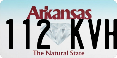 AR license plate 112KVH