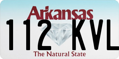 AR license plate 112KVL