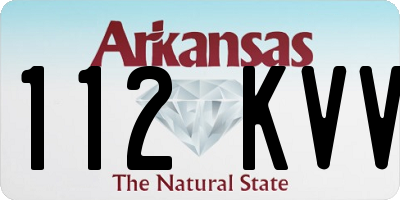 AR license plate 112KVV