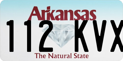AR license plate 112KVX