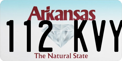 AR license plate 112KVY